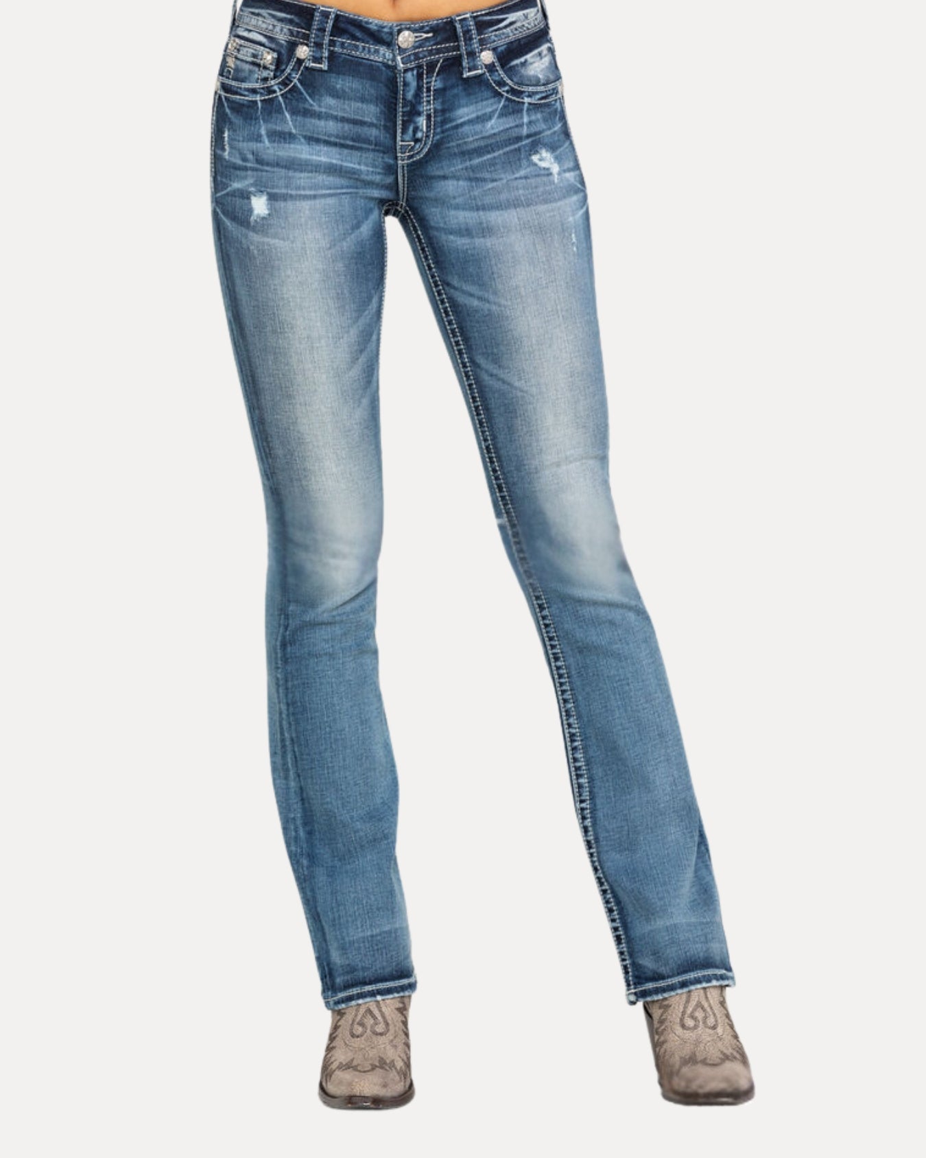 Desert Feather Flare Jeans