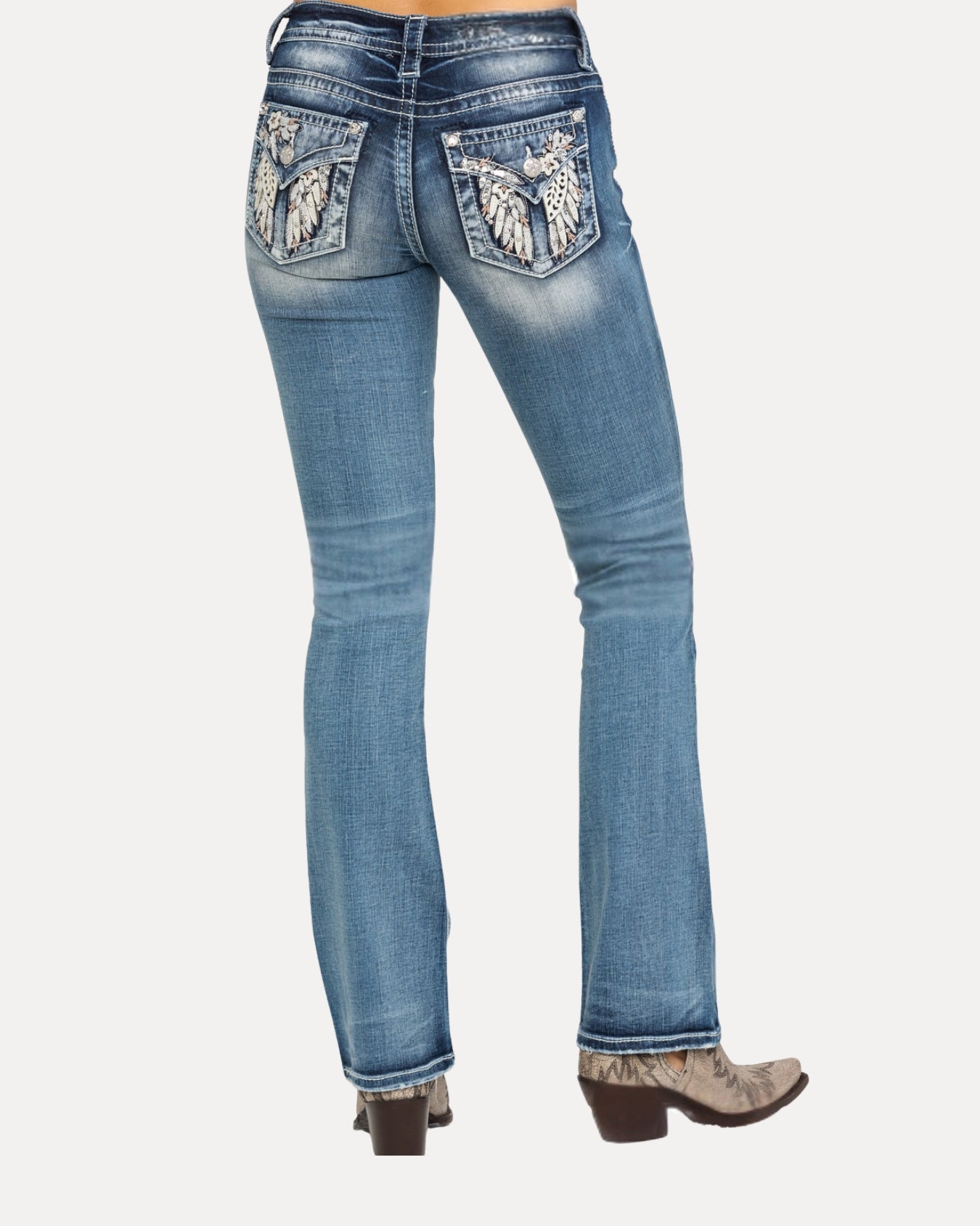Desert Feather Flare Jeans