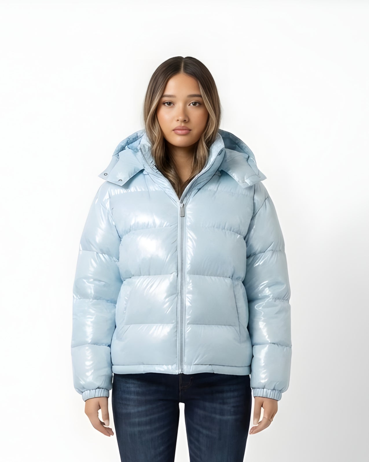 Gloss Puffer Jacket