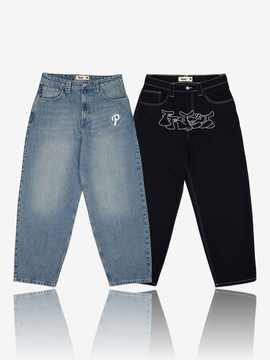 'Project' Baggy Jeans